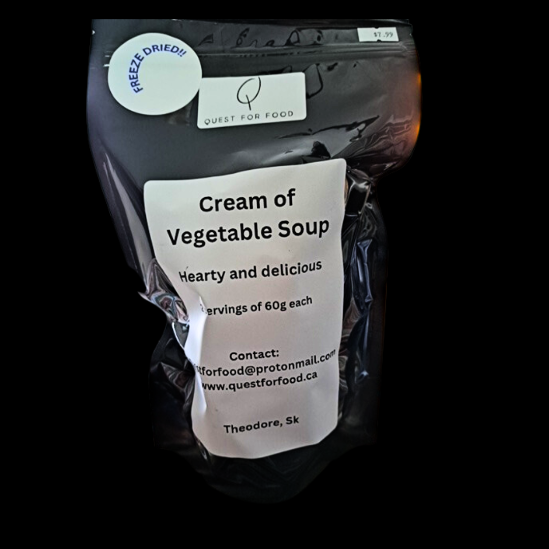 Cream of Vegetable Soup - Freeze Dried