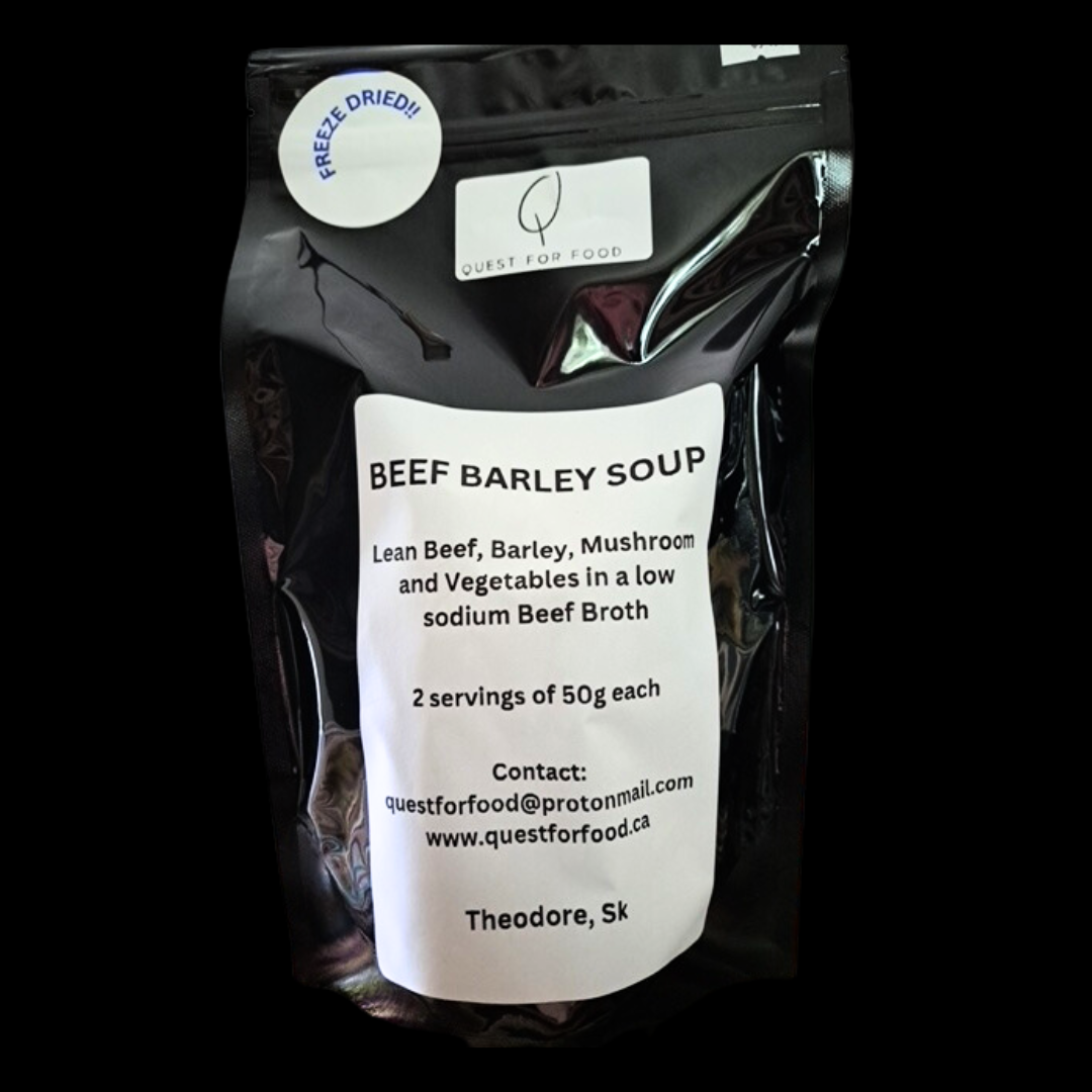 Beef Barley Soup - Freeze Dried