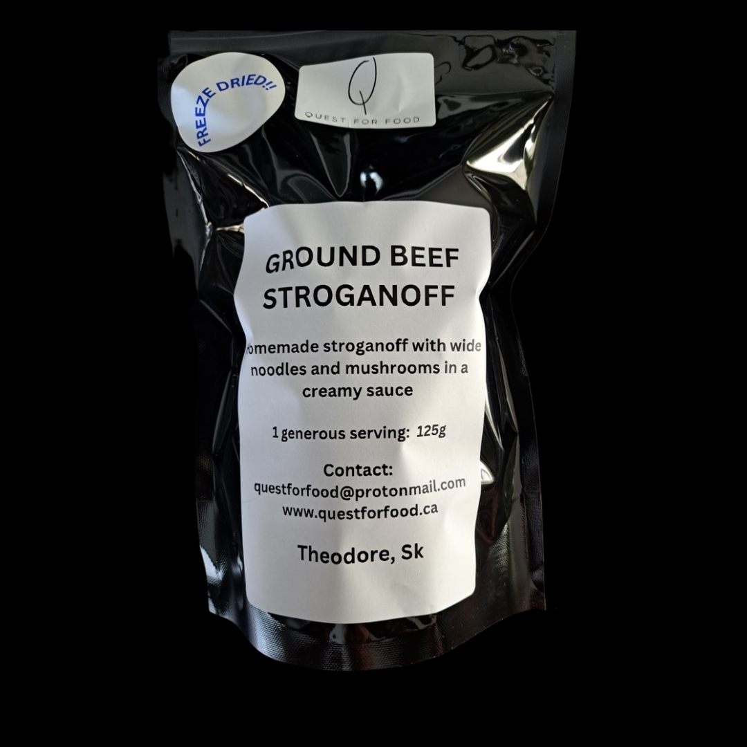 Ground Beef Stroganoff - Freeze Dried Meal