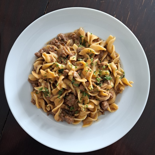 Ground Beef Stroganoff - Freeze Dried Meal