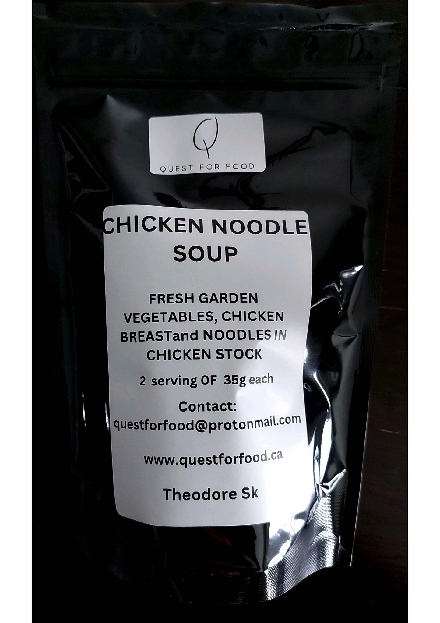 Chicken Noodle Soup - Freeze Dried Meals