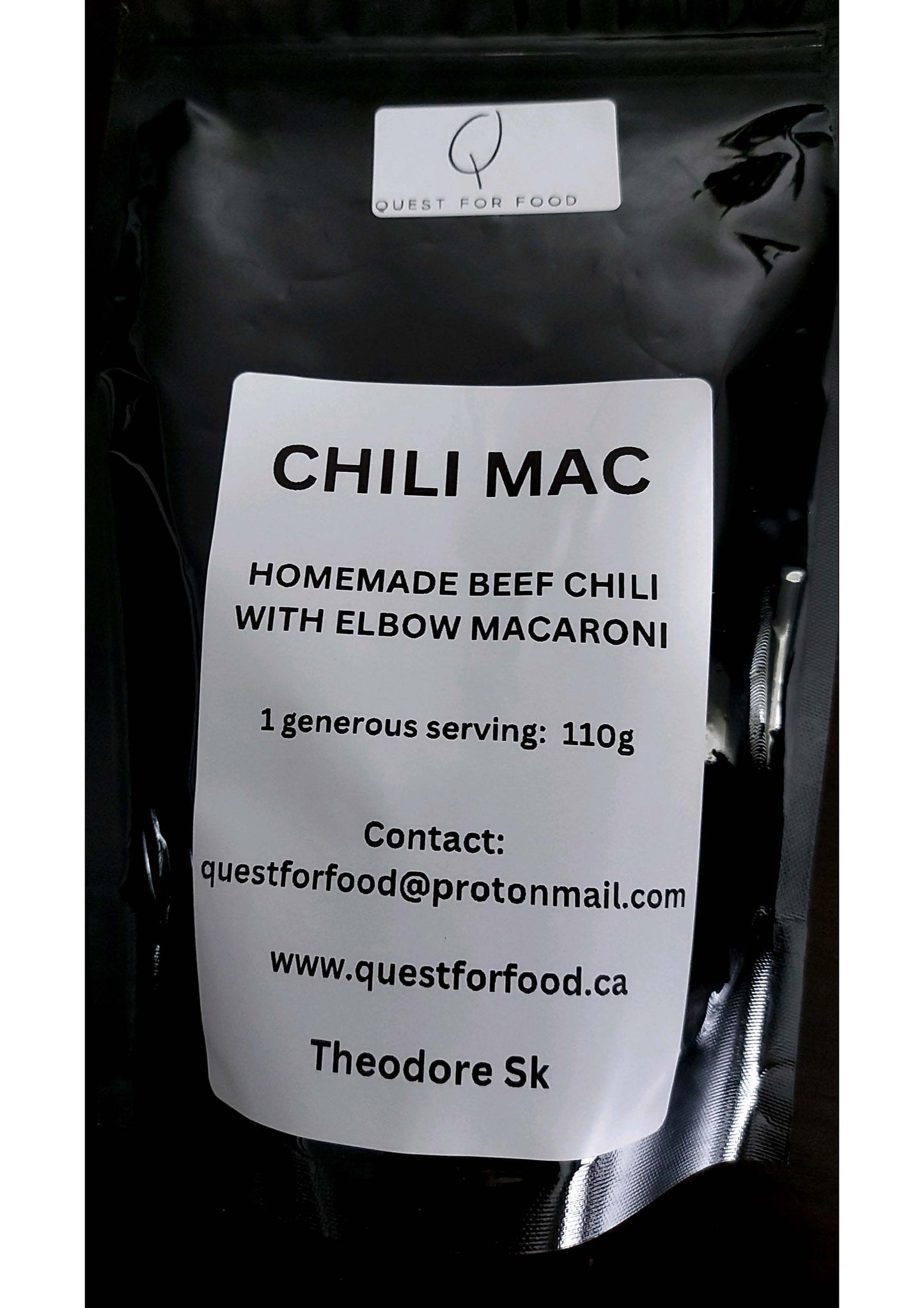 Chili Mac - Freeze Dried Meals