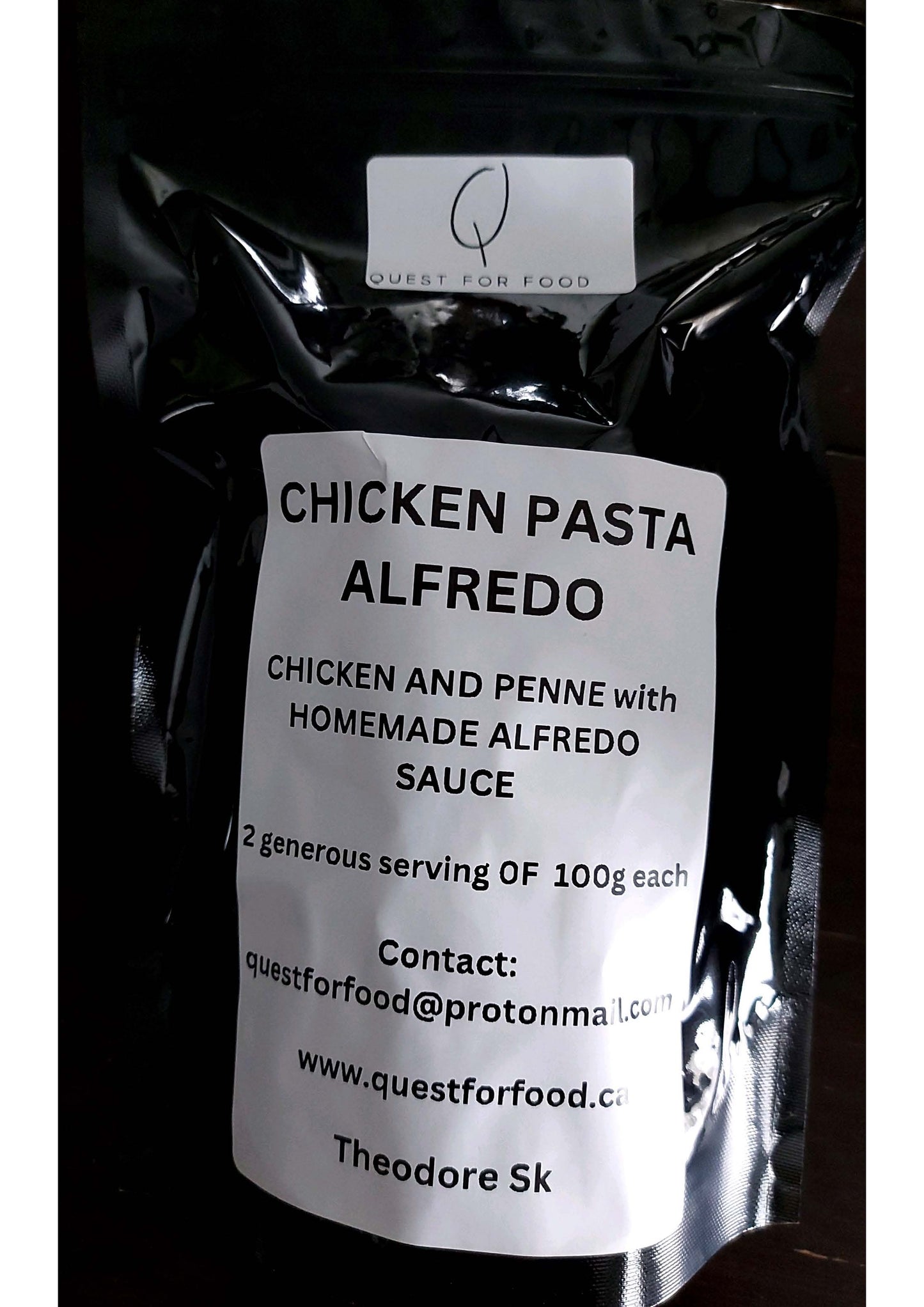 Chicken Pasta Alfredo - Freeze Dried Meals