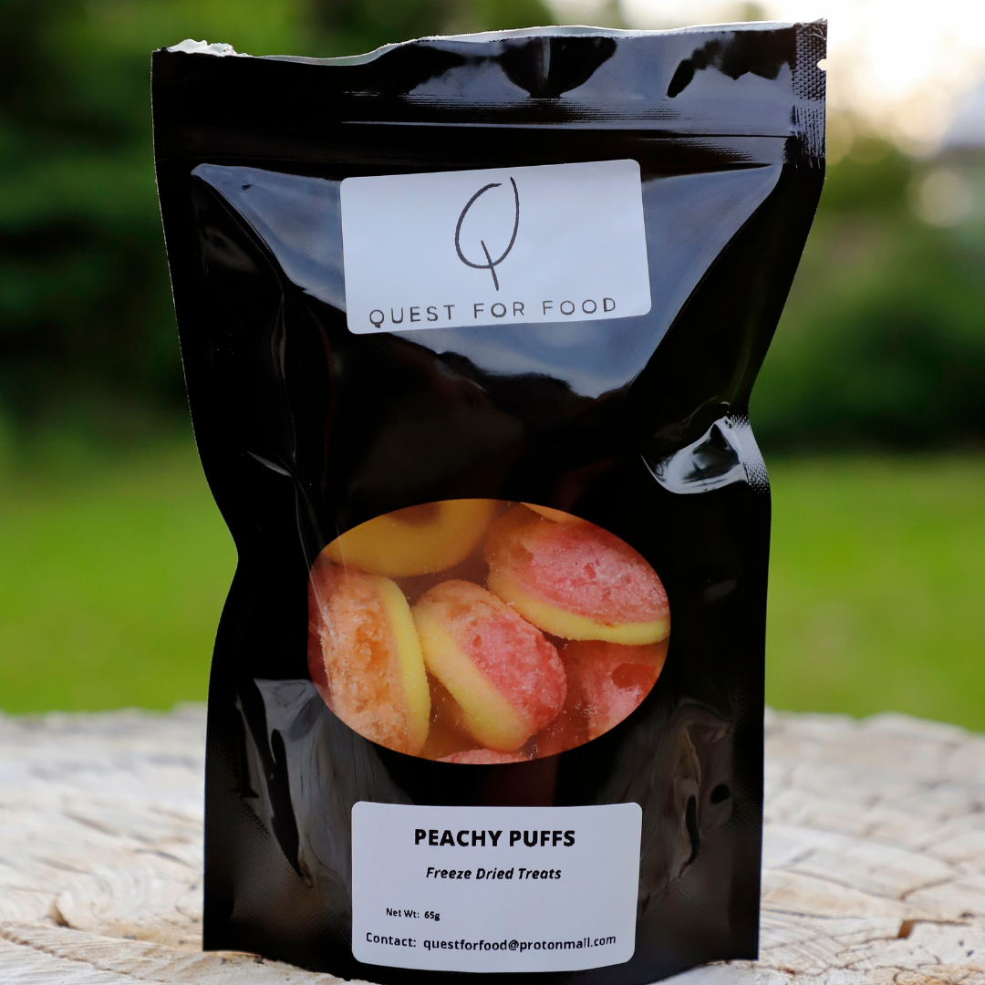 Peachy Puffs - Freeze Dried Peach Rings